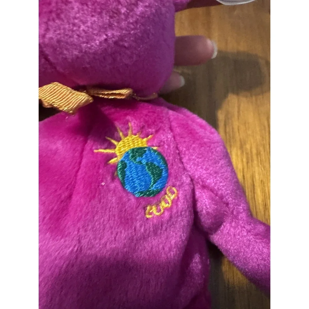 Ty Beanie Baby Millennium Bear Plush Stuffed Animal Retired W Tag January 1 1999